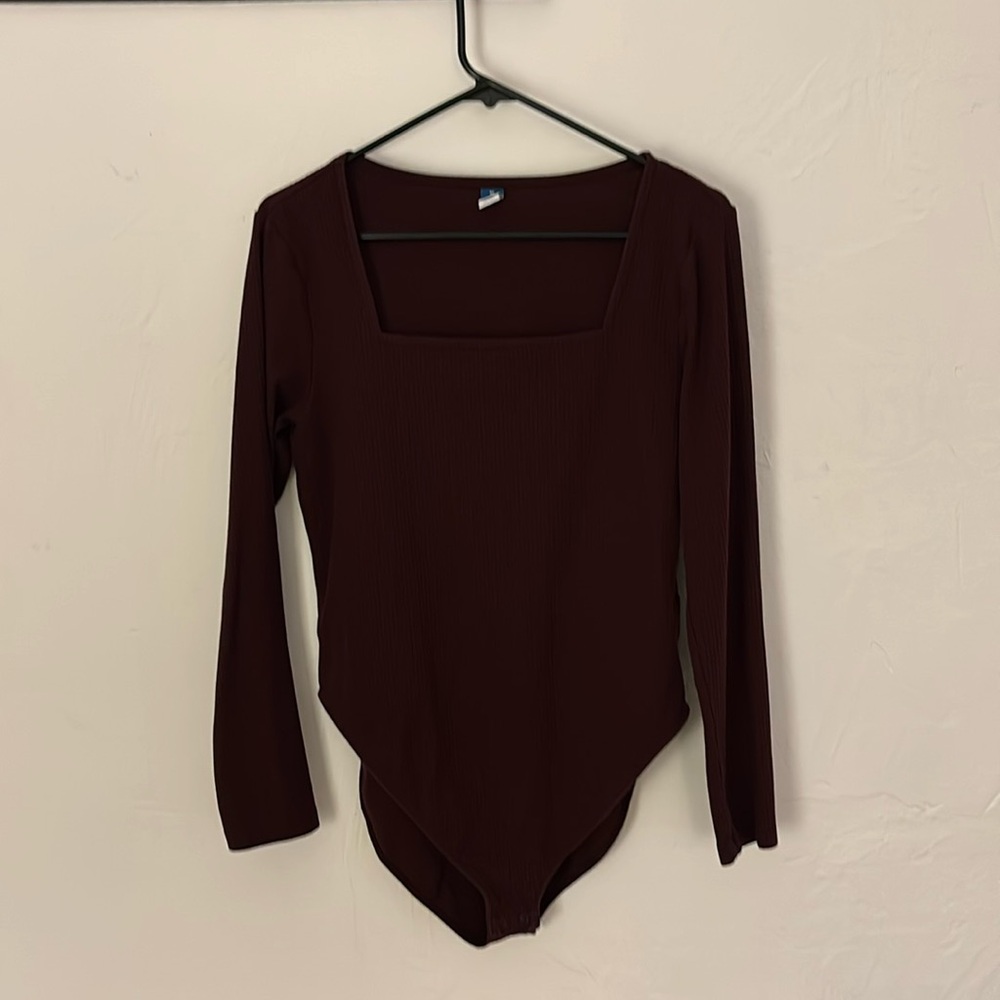 Maroon Bodysuit
